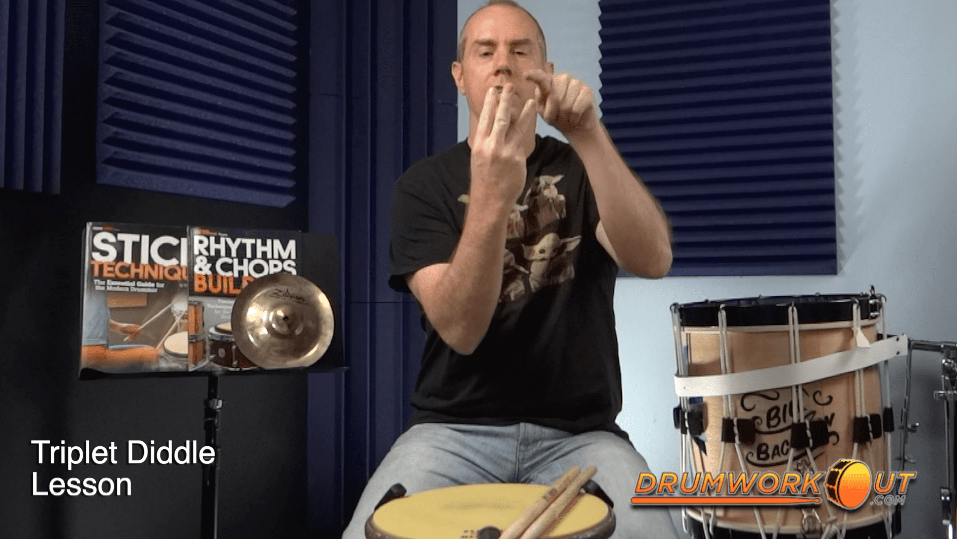 Chop Builder 30 Triplet Diddle Bill Bachman's